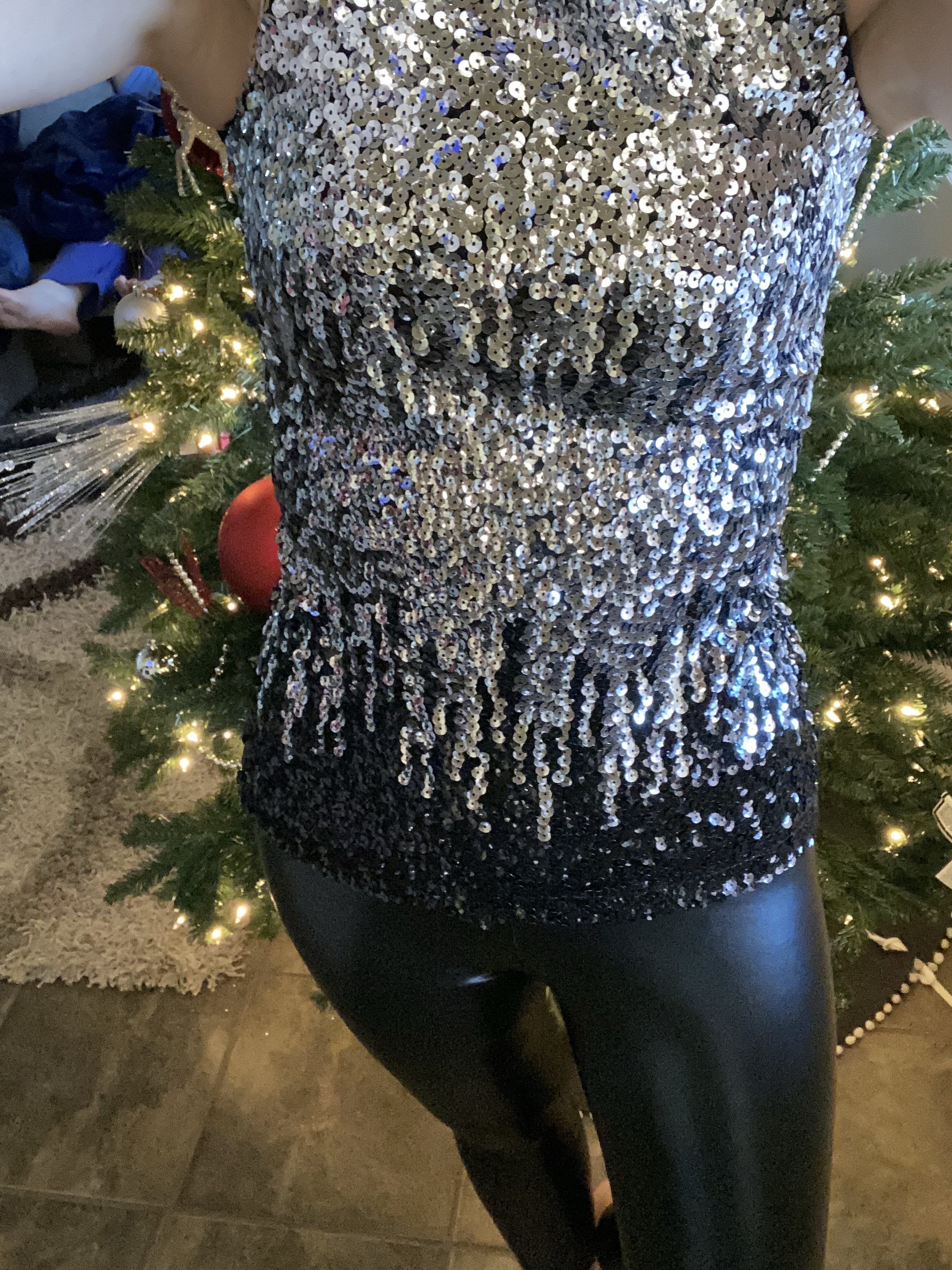 Sequined Tank